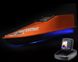 Кораблик для прикормки Фортуна (15000 mAh) з ехолотом Lucky 918 Оранжевый