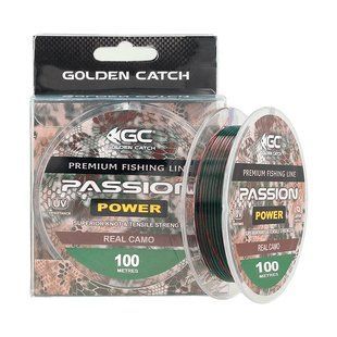 Волосінь GC Passion Power 100м Real Camo 0.520мм