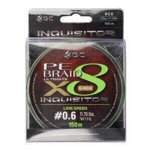 Шнур Golden Catch Inquisitor X8 LG 150м. PE1.2 (0.185 мм.)