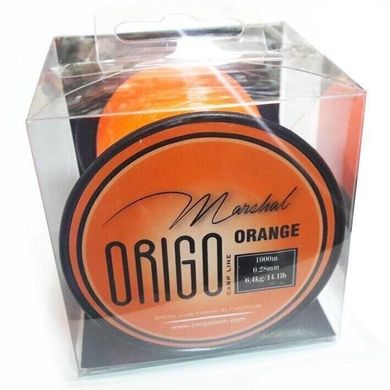 Волосінь CarpZoom Marshal Origo Carp Line Orange 0.33 мм 1000 м.