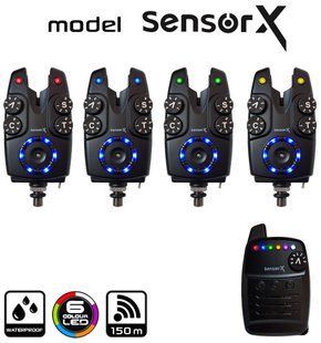 Набір сигналізаторів World4Carp Sensor X 4+1