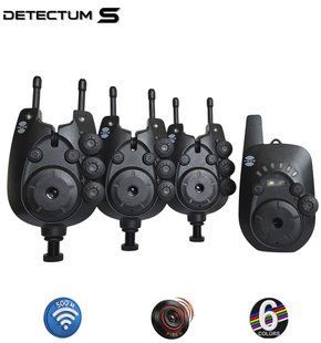 Набір сигналізаторів World4Carp Detectum S 3+1 500 м.