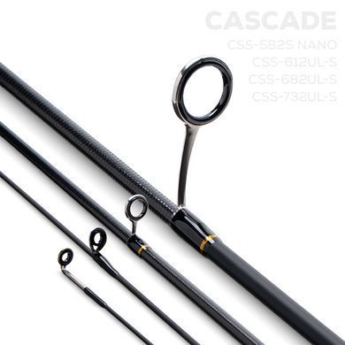 Вудилище спінінгове GC Cascade '26 CSS-732UL-S 2.21м 1.5-7.5г