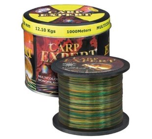 Волосінь Carp Expert Multicolor Boilie Special 0.25 мм 1000 м.