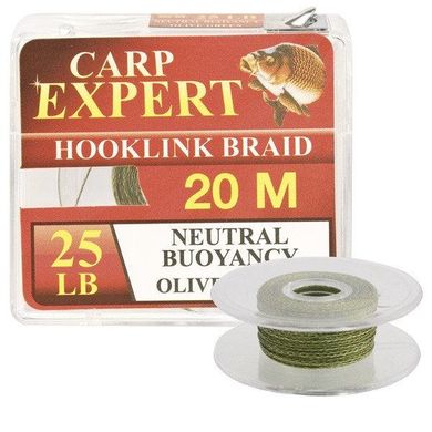 Поводковый матеріал Carp Expert Neutral Buoyancy Olive Green 20 м. 25 lbs 11.3 кг