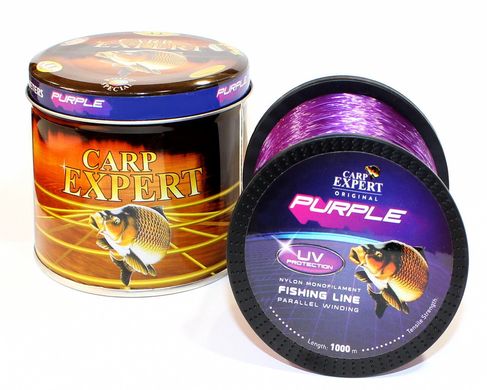 Волосінь Carp Expert UV Purple 0.30 мм 1000 м.