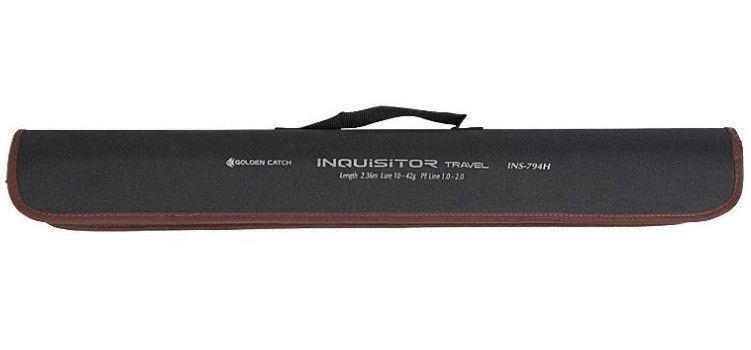 Спінінг Golden Catch Inquisitor Travel INS-764ML 2.29м 4-18 г (тубус)