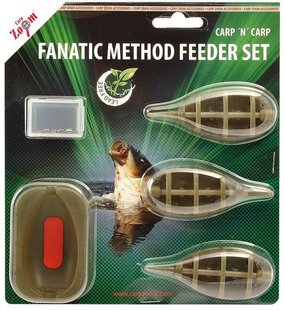 Набір годівниць з формою CarpZoom Fanatic Method Feeder Set 20, 25, 30 р.