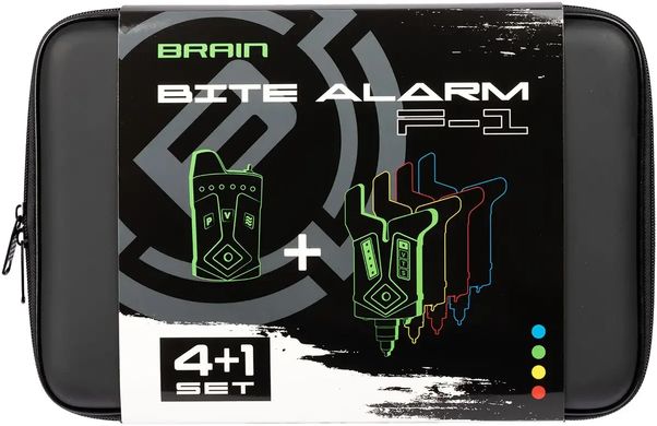 Набор сигнализаторов Brain Wireless Bite Alarm F-1 4+1