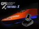 Кораблик Фортуна з GPS автопілотом Fortuna X та ехолотом Toslon520 на 27000mAh помаранчевий